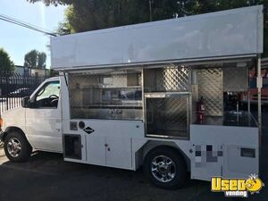 2004 Ford Lunch Serving Food Truck California Gas Engine for Sale