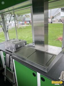 2004 Kitchen Trailer Kitchen Food Trailer Stainless Steel Wall Covers Indiana for Sale