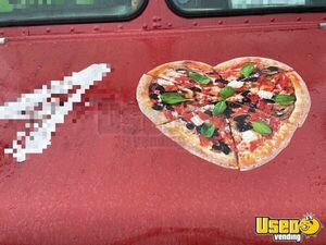 2004 Mline Step Van Pizza Food Truck Pizza Food Truck Diamond Plated Aluminum Flooring Maryland Diesel Engine for Sale