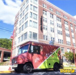 2004 Mline Step Van Pizza Food Truck Pizza Food Truck Refrigerator Maryland Diesel Engine for Sale