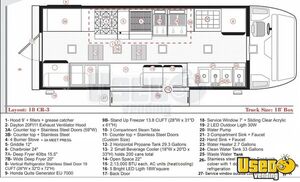 2004 Mt45 Kitchen Food Truck All-purpose Food Truck Exterior Customer Counter Florida Diesel Engine for Sale