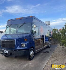 2004 Mt55 Kitchen Food Truck All-purpose Food Truck Exterior Customer Counter Oklahoma Diesel Engine for Sale