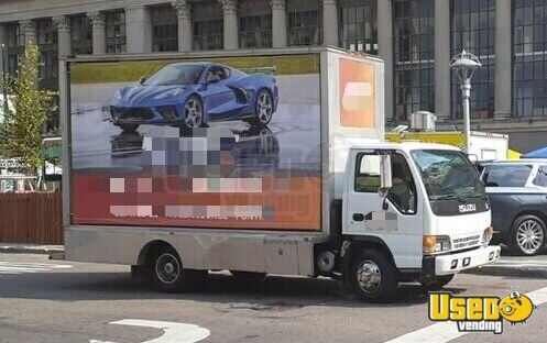 2004 Npr Mobile Billboard Advertising Truck Mobile Billboard Truck Michigan for Sale