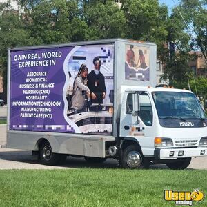 2004 Npr Mobile Billboard Truck Exterior Lighting Michigan Gas Engine for Sale