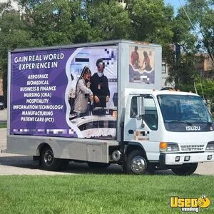 2004 Npr Mobile Billboard Truck Exterior Lighting Michigan Gas Engine for Sale