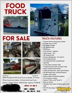 2004 P42 Kitchen Food Truck All-purpose Food Truck Work Table North Carolina Diesel Engine for Sale