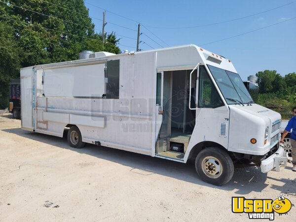 2004 P42 Step Van All-purpose Food Truck Texas Gas Engine for Sale