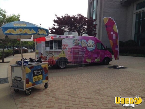 2004 Sprinter Van Food Truck All-purpose Food Truck Georgia Diesel Engine for Sale