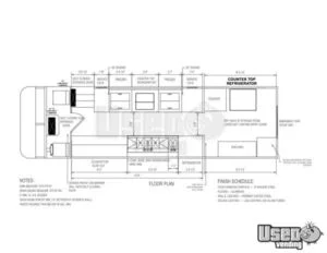 2004 Trail Lite Ice Cream Bus Truck Ice Cream Truck Triple Sink California Gas Engine for Sale