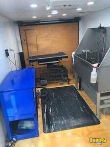2004 Utility Pet Grooming Trailer Pet Care / Veterinary Truck Interior Lighting Texas for Sale