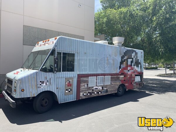 2004 Workhorse Step Van Kitchen Food Truck All-purpose Food Truck California Diesel Engine for Sale