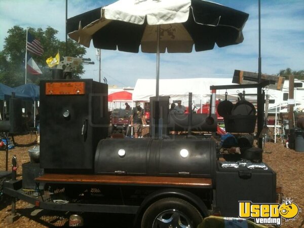 2005 24" Open Bbq Smoker Trailer Open Bbq Smoker Trailer Texas for Sale