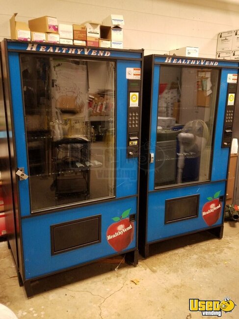 2005 Automated Merchandising Systems, Inc. Model # Ams39vcf Healthy Vending Machine Michigan for Sale