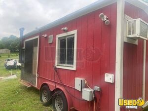 2005 Barbecue Concession Trailer Barbecue Food Trailer Air Conditioning Oklahoma for Sale