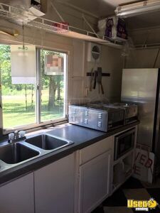 2005 Barbecue Concession Trailer Barbecue Food Trailer Fire Extinguisher Oklahoma for Sale
