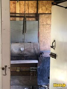 2005 Barbecue Concession Trailer Barbecue Food Trailer Gray Water Tank Oklahoma for Sale