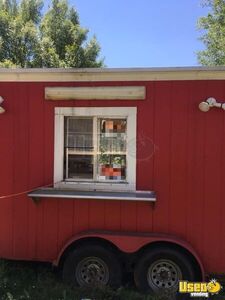 2005 Barbecue Concession Trailer Barbecue Food Trailer Refrigerator Oklahoma for Sale