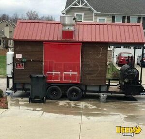 2005 Barbecue Food Concession Trailer Barbecue Food Trailer Concession Window Ohio for Sale