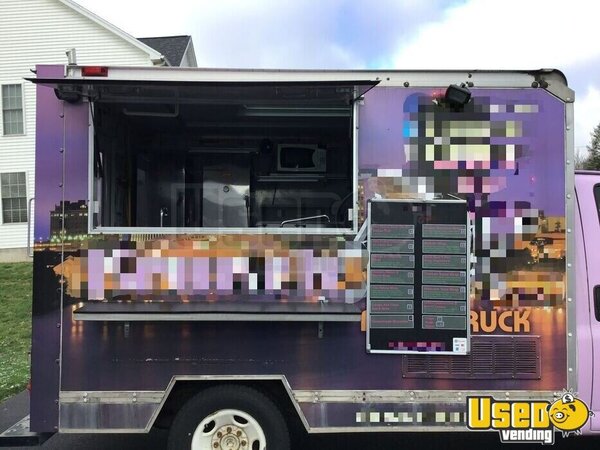 2005 Barbecue Food Truck Air Conditioning New York Gas Engine for Sale