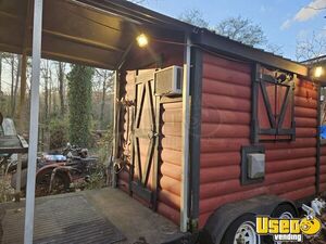 2005 Bbq Cabin Smoker Barbecue Food Trailer Air Conditioning Georgia for Sale