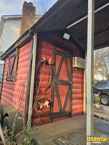 2005 Bbq Cabin Smoker Barbecue Food Trailer Concession Window Georgia for Sale