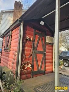 2005 Bbq Cabin Smoker Barbecue Food Trailer Concession Window Georgia for Sale