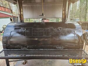 2005 Bbq Cabin Smoker Barbecue Food Trailer Fire Extinguisher Georgia for Sale