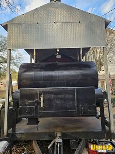 2005 Bbq Cabin Smoker Barbecue Food Trailer Microwave Georgia for Sale