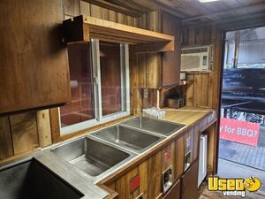 2005 Bbq Cabin Smoker Barbecue Food Trailer Refrigerator Georgia for Sale