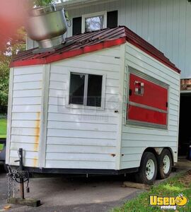 2005 Bumper Shaved Ice Concession Trailer Concession Trailer Insulated Walls Alabama for Sale