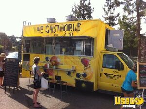 2005 E350 All-purpose Food Truck Exterior Customer Counter California Gas Engine for Sale