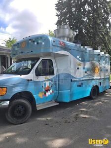 2005 Ford E450 Super Duty Diesel Food Truck Commercial Mobile Kitchen for Sale in Alberta!