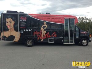 2005 E450 Mobile Hair & Nail Salon Truck Air Conditioning Ontario Diesel Engine for Sale