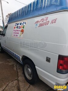 2005 Econoline Shaved Ice Truck Snowball Truck Air Conditioning Pennsylvania Gas Engine for Sale