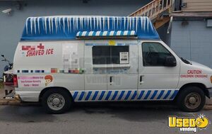 2005 Econoline Shaved Ice Truck Snowball Truck Pennsylvania Gas Engine for Sale