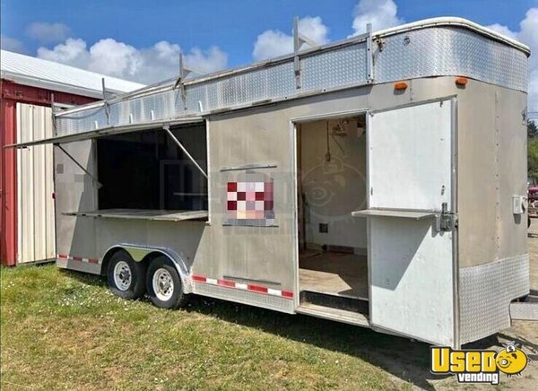 2005 Empty Concession Trailer Concession Trailer Washington for Sale