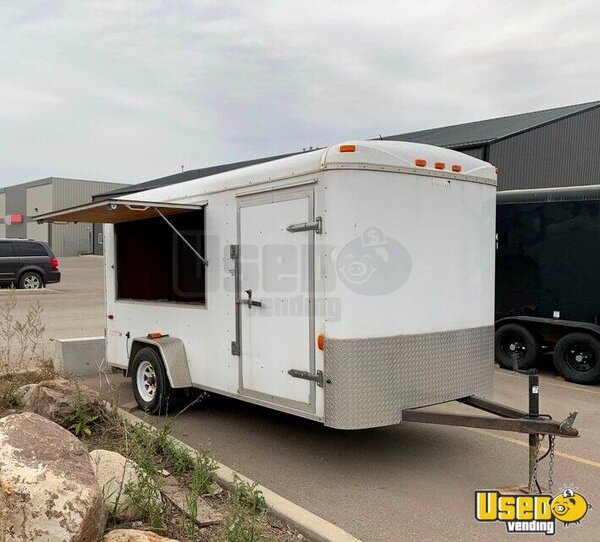 2005 Empty Mobile Vending Trailer Concession Trailer Saskatchewan for Sale