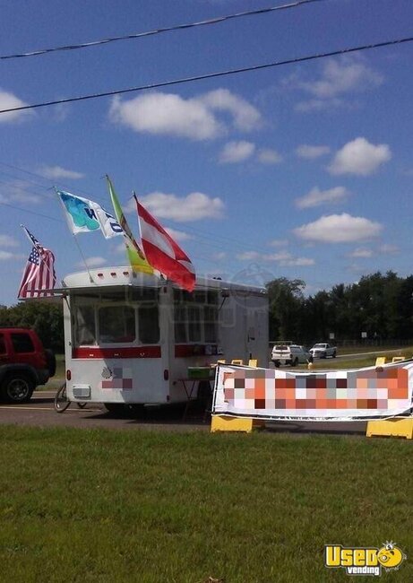 2005 Food Concession Trailer Concession Trailer Michigan for Sale