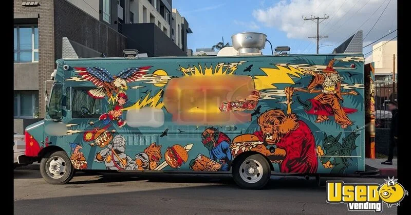 2005 Food Truck All-purpose Food Truck California Gas Engine for Sale