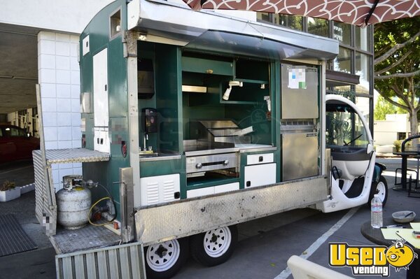 2005 Gem Cart + Kitchen Lunch Serving Food Truck Concession Window California for Sale