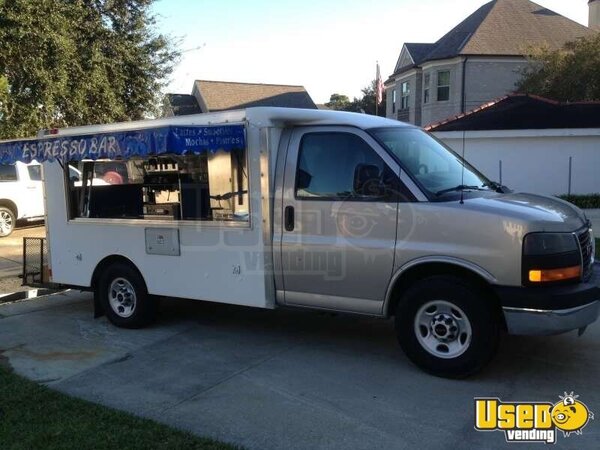 2005 Gmc Van Coffee & Beverage Truck Louisiana Gas Engine for Sale