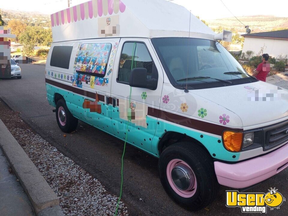 2005 Ford Econoline Commercial Van Mobile Ice Cream Truck for Sale in