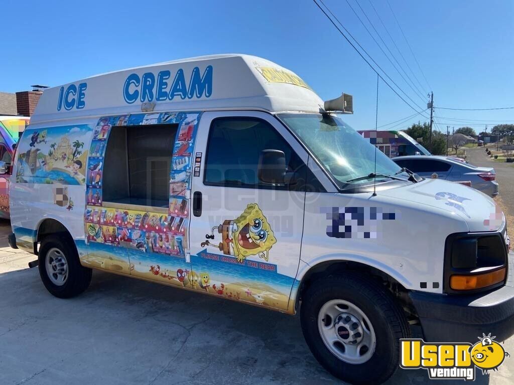 05 Gmc Savana 250 Ice Cream Truck Mobile Ice Cream Business For Sale In Texas