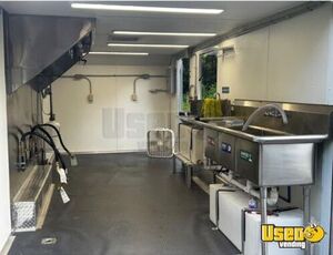 2005 Kitchen Food Trailer Prep Station Cooler Minnesota for Sale