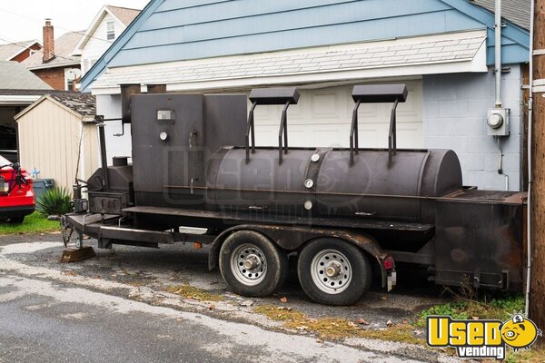 2005 Klose Open Bbq Smoker Trailer Pennsylvania for Sale