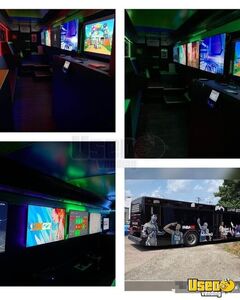 2005 Mobile Video Gaming Bus Party / Gaming Trailer Diesel Engine Pennsylvania Diesel Engine for Sale