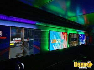 2005 Mobile Video Gaming Bus Party / Gaming Trailer Sound System Pennsylvania Diesel Engine for Sale