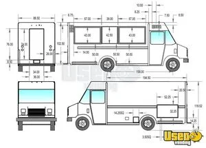2005 Mt45 Coffee & Beverage Truck Gray Water Tank Texas Diesel Engine for Sale