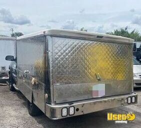 2005 Sierra Lunch Serving Canteen-style Food Truck Lunch Serving Food Truck Stainless Steel Wall Covers Florida Gas Engine for Sale