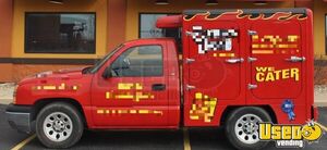 2005 Sillverado Lunch Serving Food Truck Illinois Gas Engine for Sale